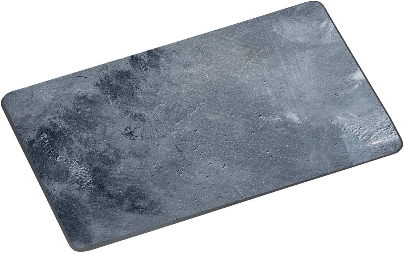 KESPER® Schneidebrett Glas-Schneideplatte 38 x 28,5 cm Motiv BETON, (1-St)
