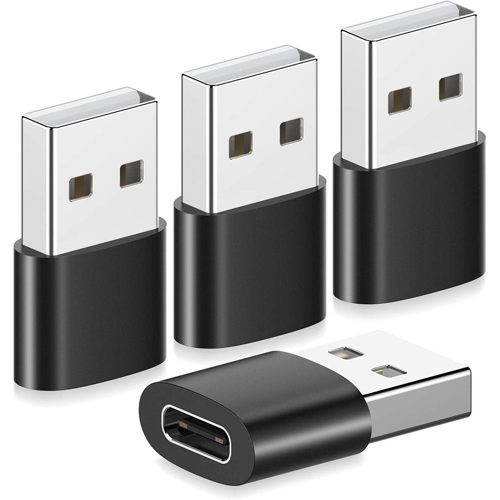 GelldG USB auf USB-C Adapter, USB Type-C auf USB, Thunderbolt Adapter