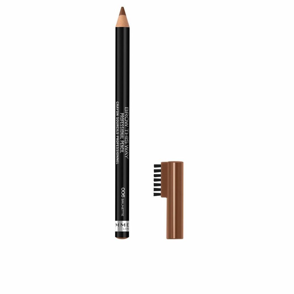 Rimmel London Kajal Brow This Way Professional Pencil 006-Brunette