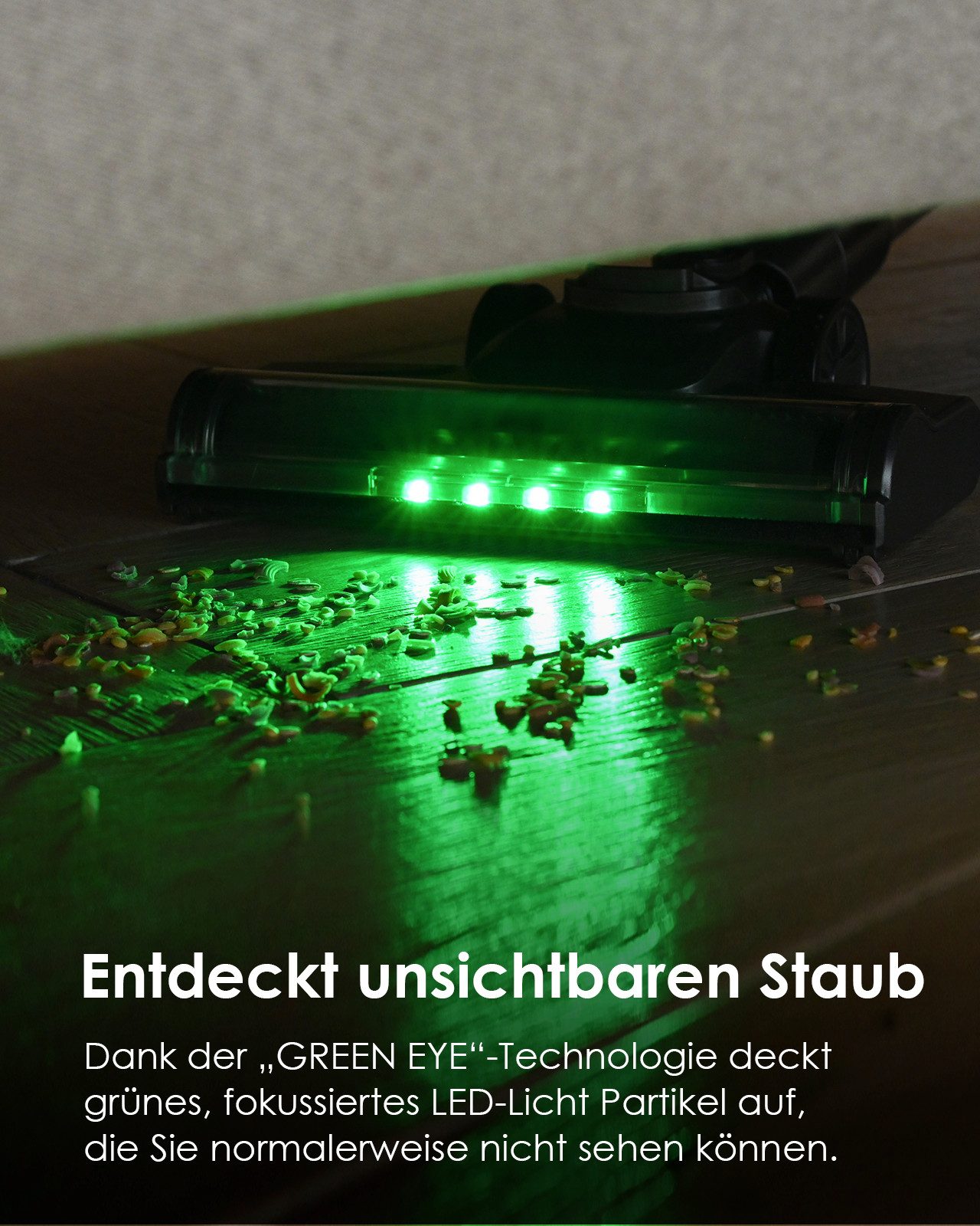 Nettlife Akku-Handstaubsauger Kabellos 40000Pa Starke Saugkraft S7 Plus 40 Min Laufzeit, 500 W, beutellos, mit Zyklon & Anti-Tangle Technologie
