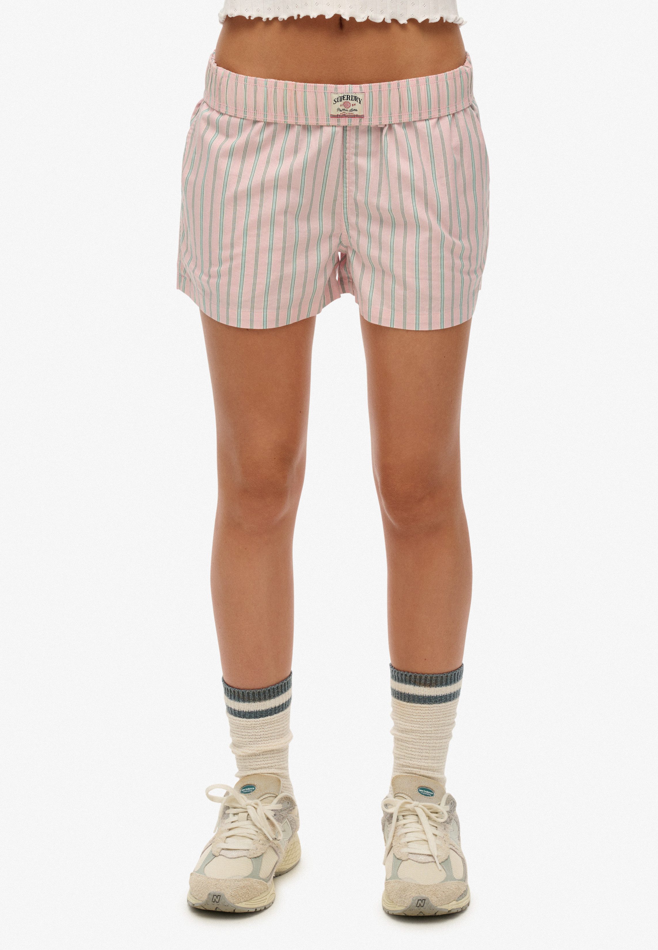 Superdry Shorts COTTON STRIPE ELASTIC SHORT