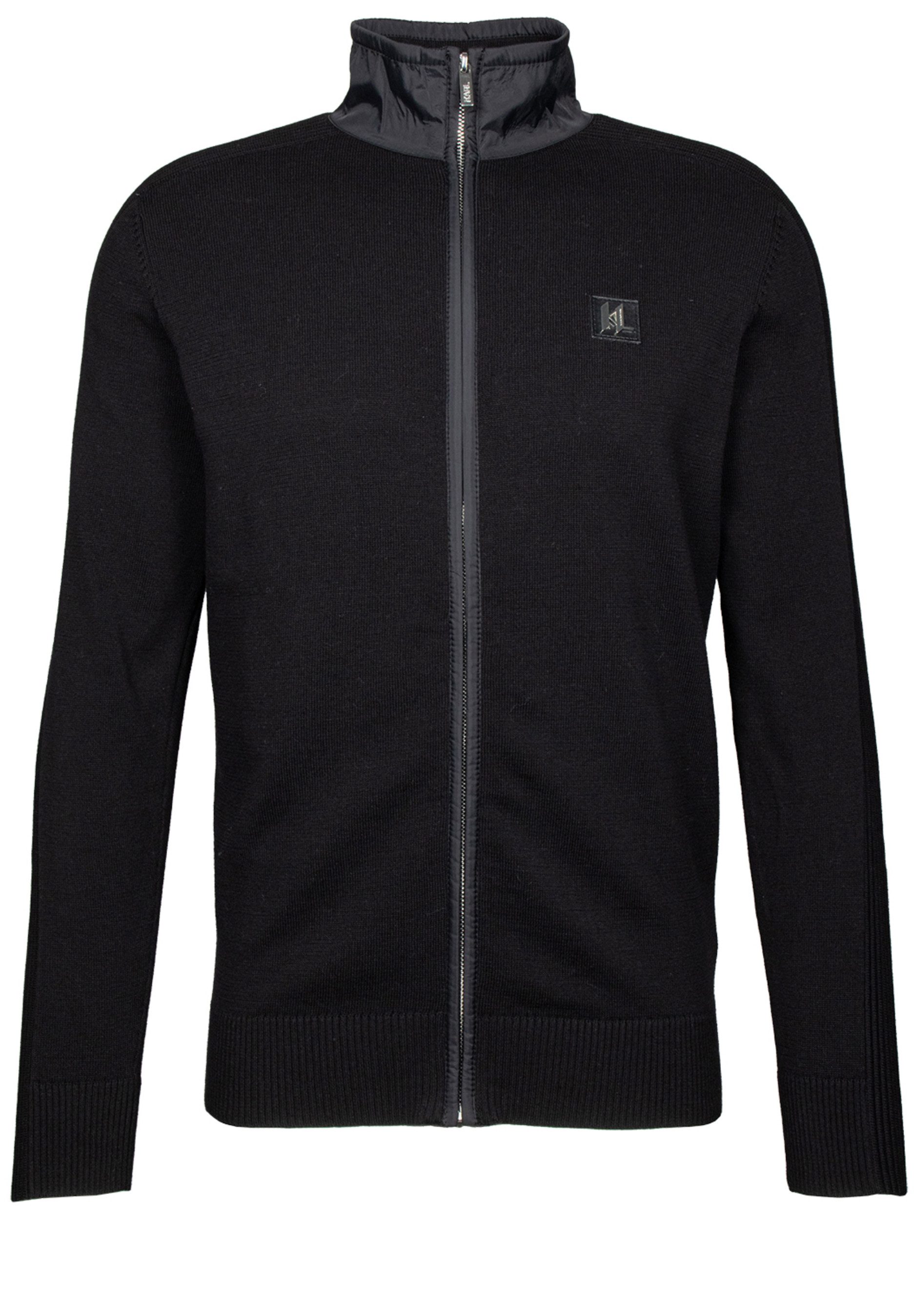 LAGERFELD Sweatjacke mit neuem Monogramm-Logo (1-tlg)