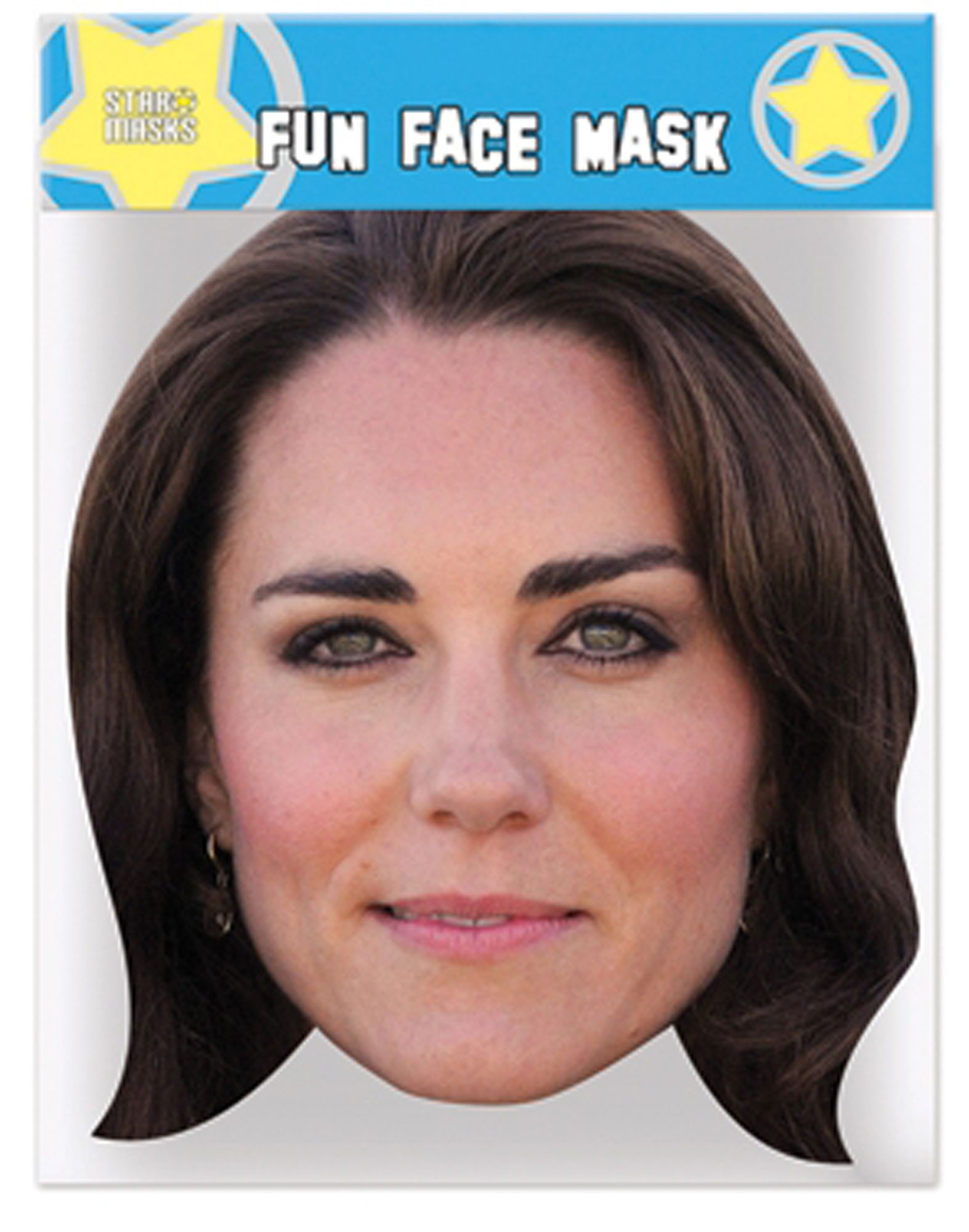 Verkleidungsmaske Middleton, Kate - Masken - Promi Maske Motiv 2