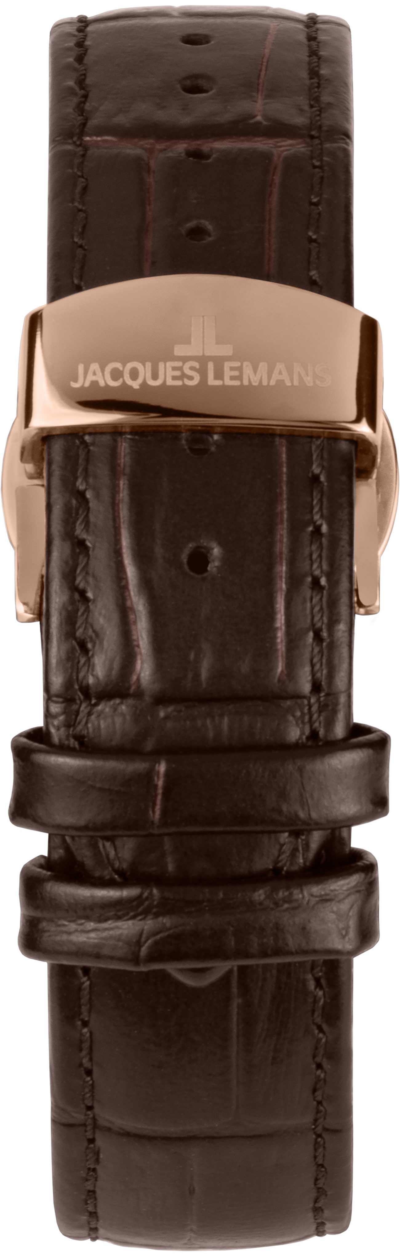 Jacques Lemans Quarzuhr London 1-2215D, Armbanduhr, Herrenuhr, analog, Tag