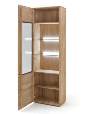 Casamia Wohnwand Wohnzimmerschrank 4-teilig B 340 H 208 Massivholz Casavello Eiche