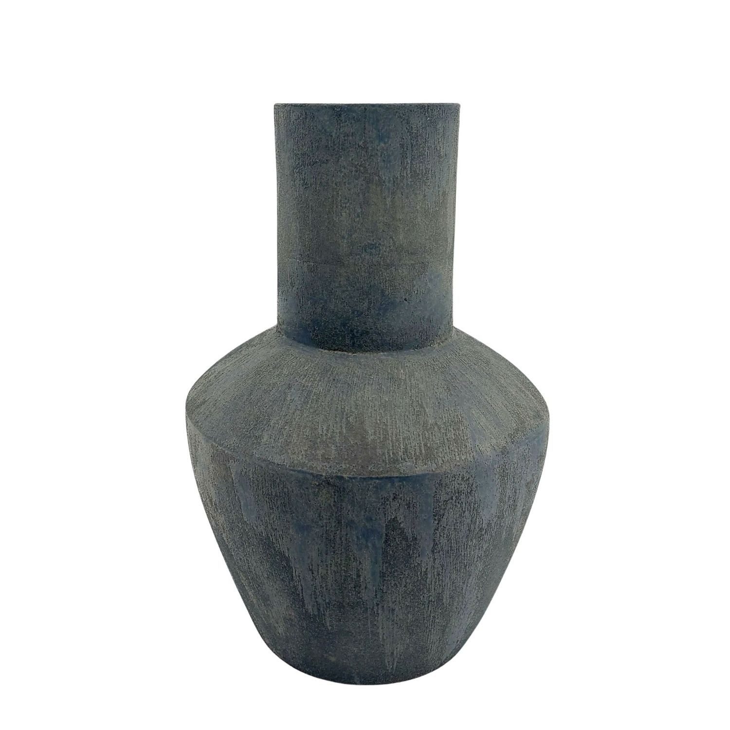 CreaFlor Home Bodenvase Avion Antraciet, Bodenvase 50cm, Grau, Einfarbig, H: 50cm