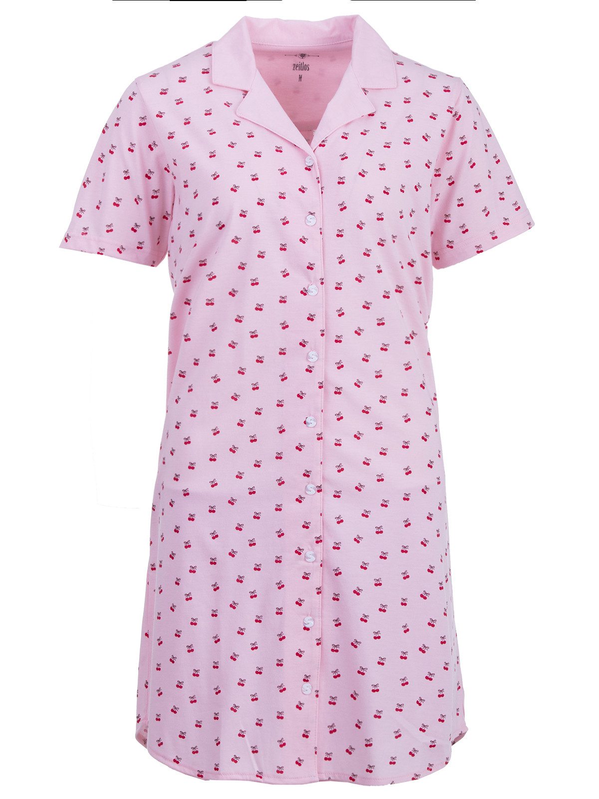 Nachthemd Nachthemd Kurzarm - Milla Kirsche