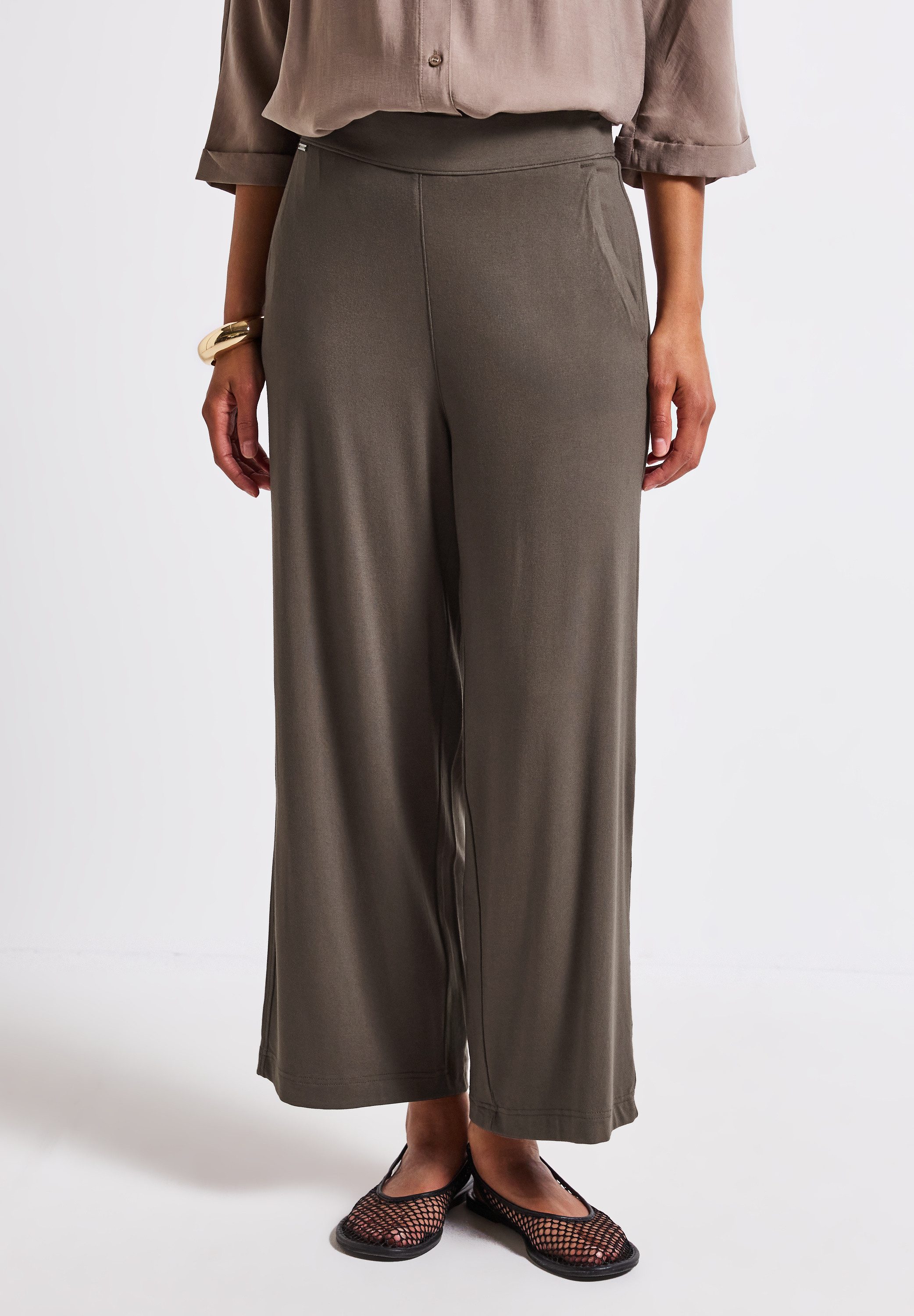 STREET ONE Stoffhose Style EMEE Sommerhose 7/8-Länge und seitliche Taschen günstig online kaufen