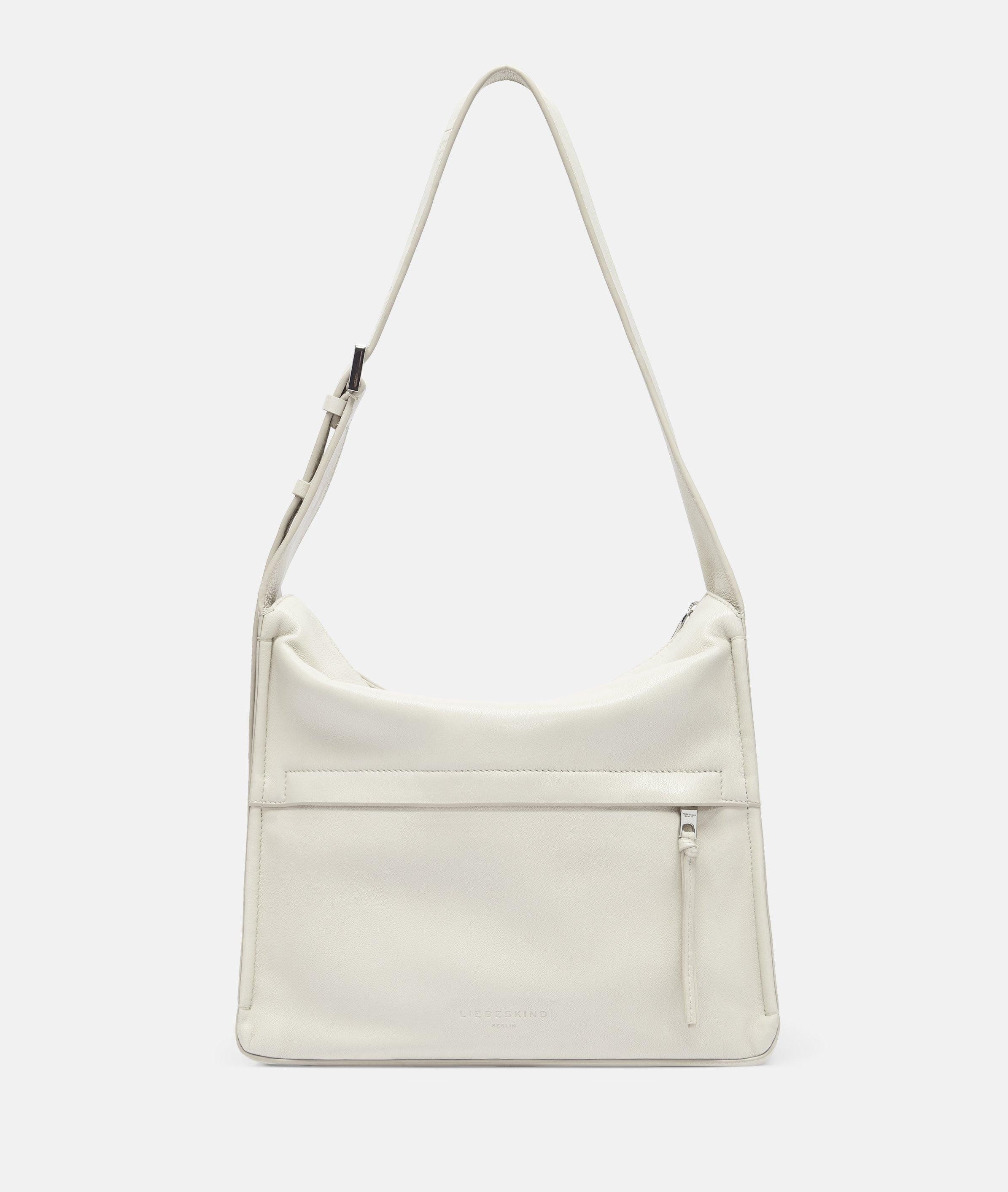 Liebeskind Berlin Schultertasche Hobo, Mittelgroße Hobo-Bag aus Schafsleder