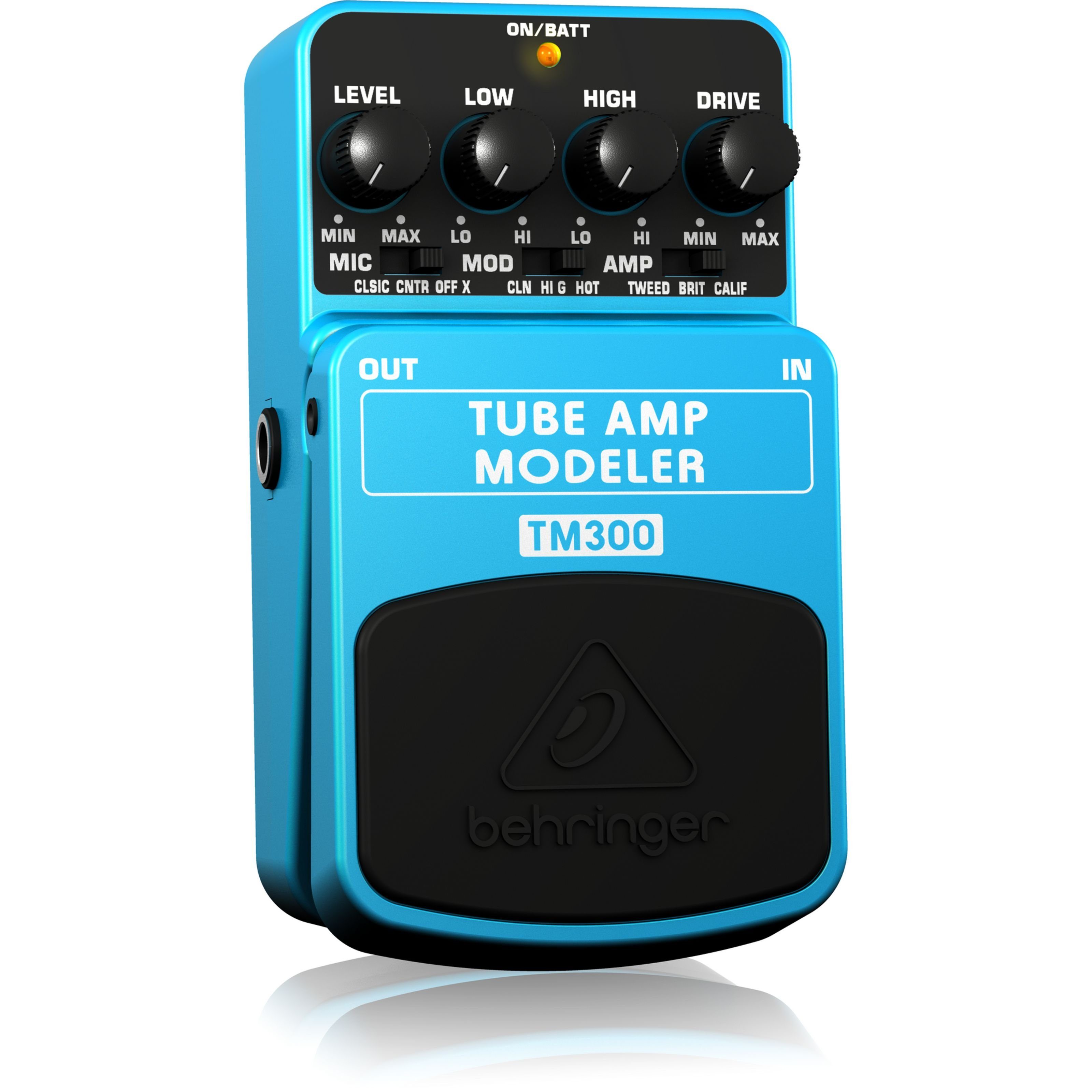 Behringer Musikinstrumentenpedal, (Effekte, Verzerrer), TM300 Tube Amp Modeler - Verzerrer für Gitarren