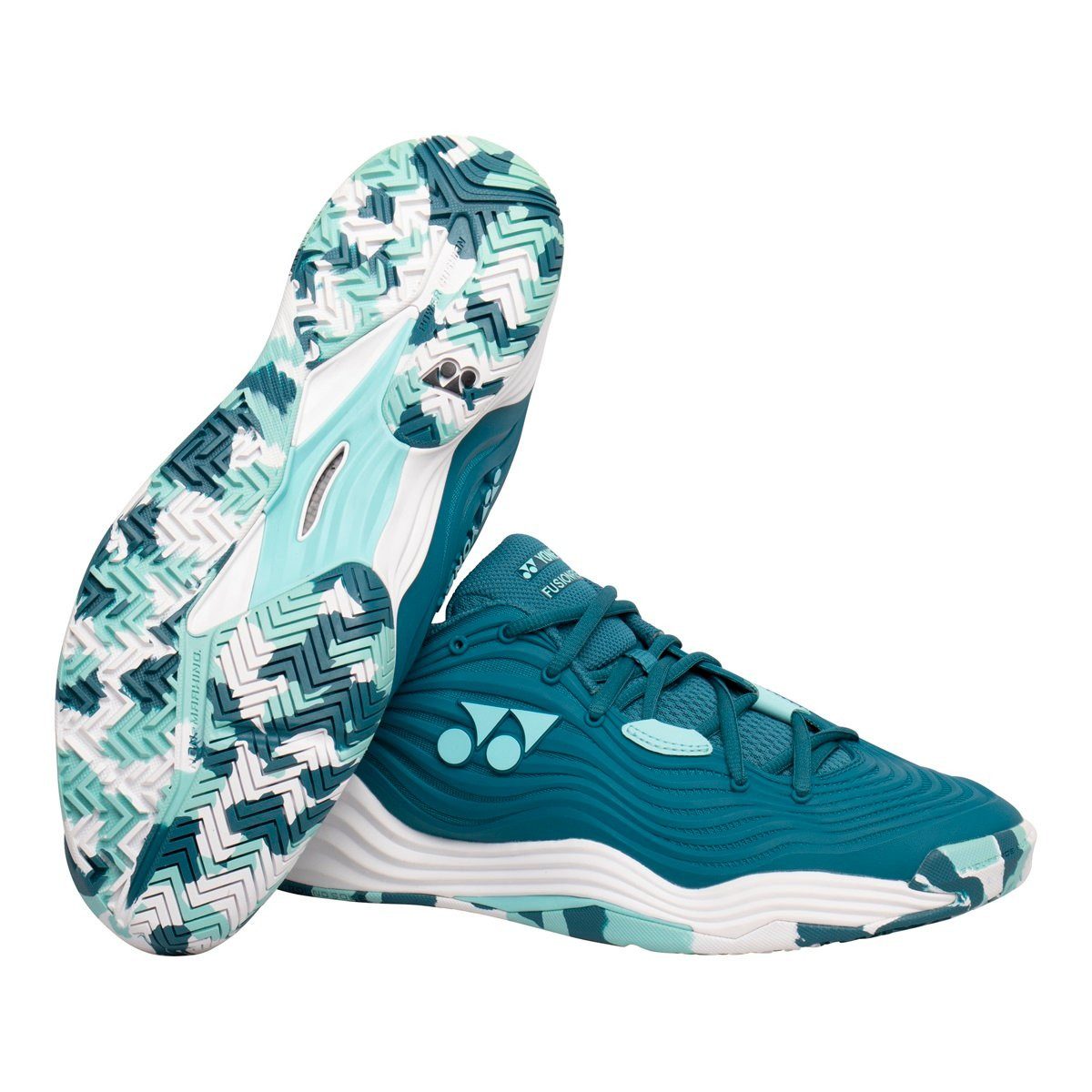 Yonex Fusionrev 5 Allcourt/Leichtigkeit 2024 blaugrün Herren Tennisschuh