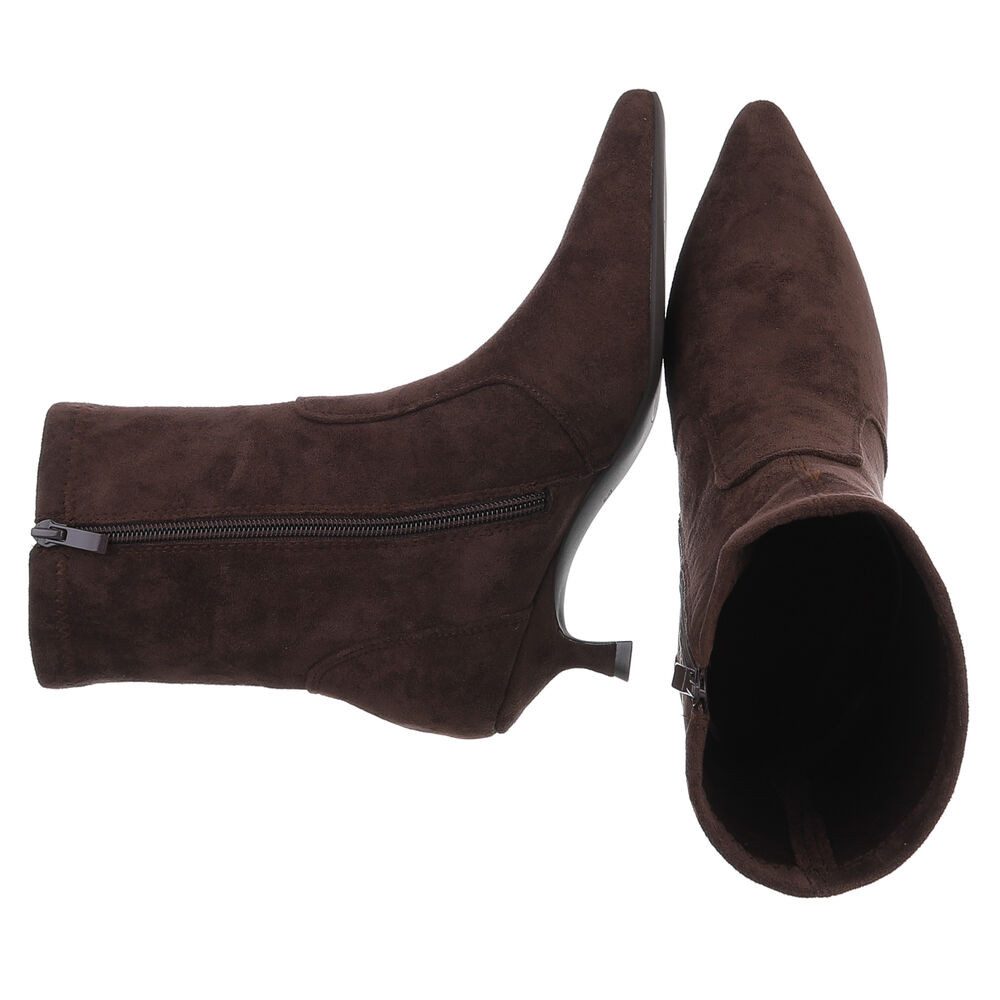 Ital-Design Elegante Stiefel mit Blockabsatz für Damen im Alltag Stiefelett günstig online kaufen