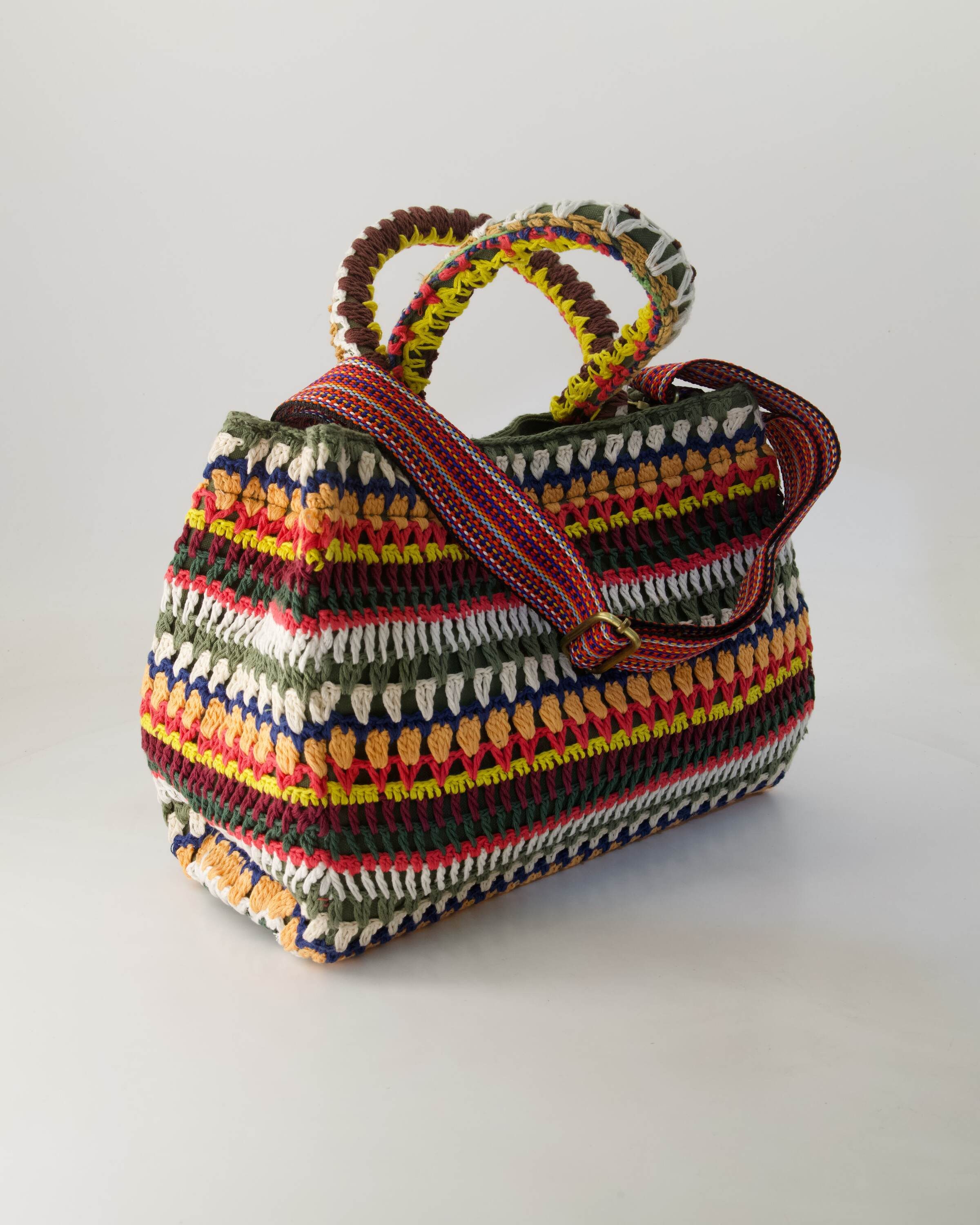 Anokhi Handtasche Boke Tote Medium, Obermaterial: Textil