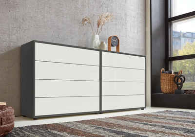 moebel-dich-auf Sideboard BEN Set 1 (8 Schubkästen, in verschiedenen Farben), Push-to-open-Funktion