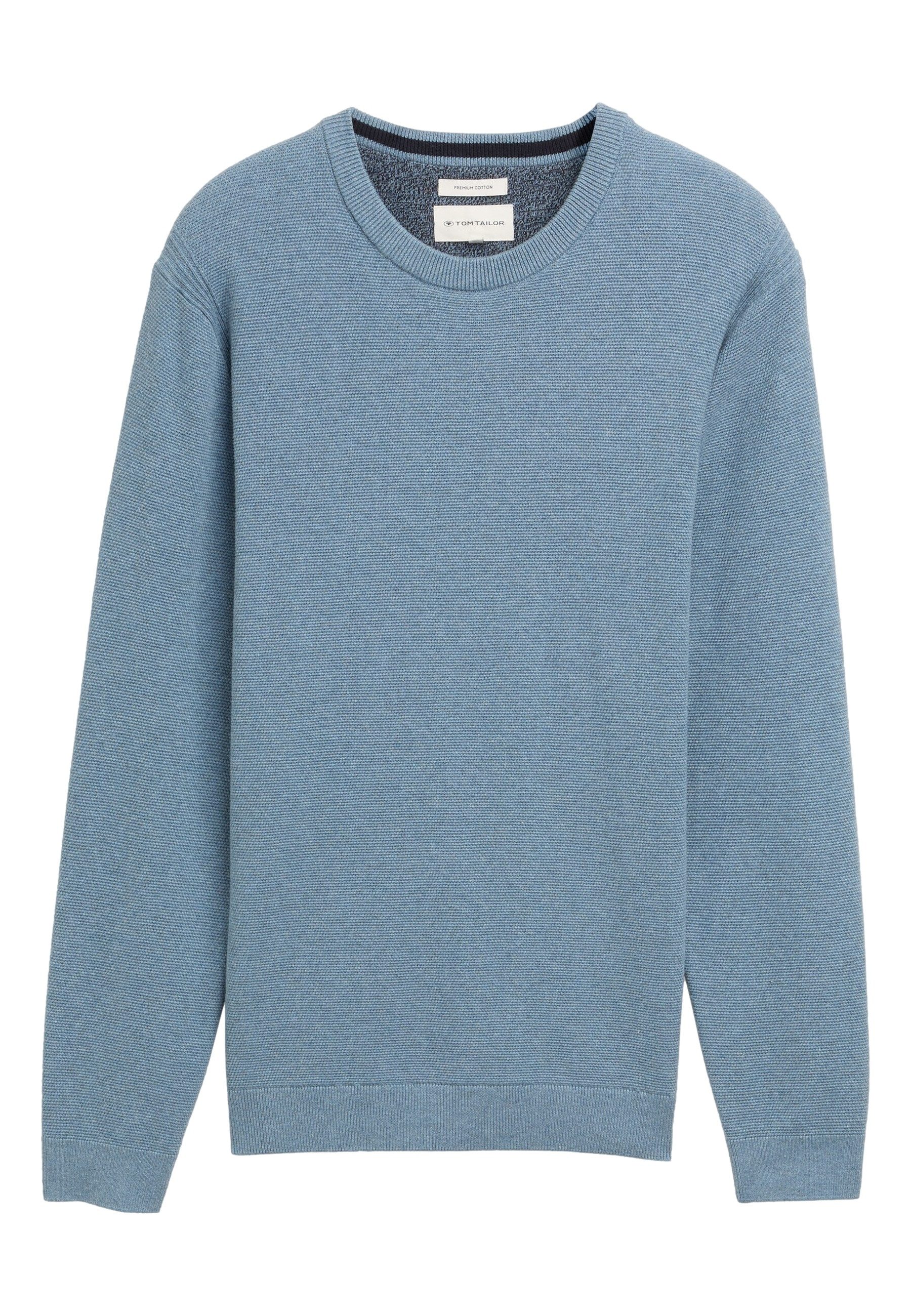 TOM TAILOR Strickpullover Pullover Strickpullover R-Neck (1-tlg) günstig online kaufen