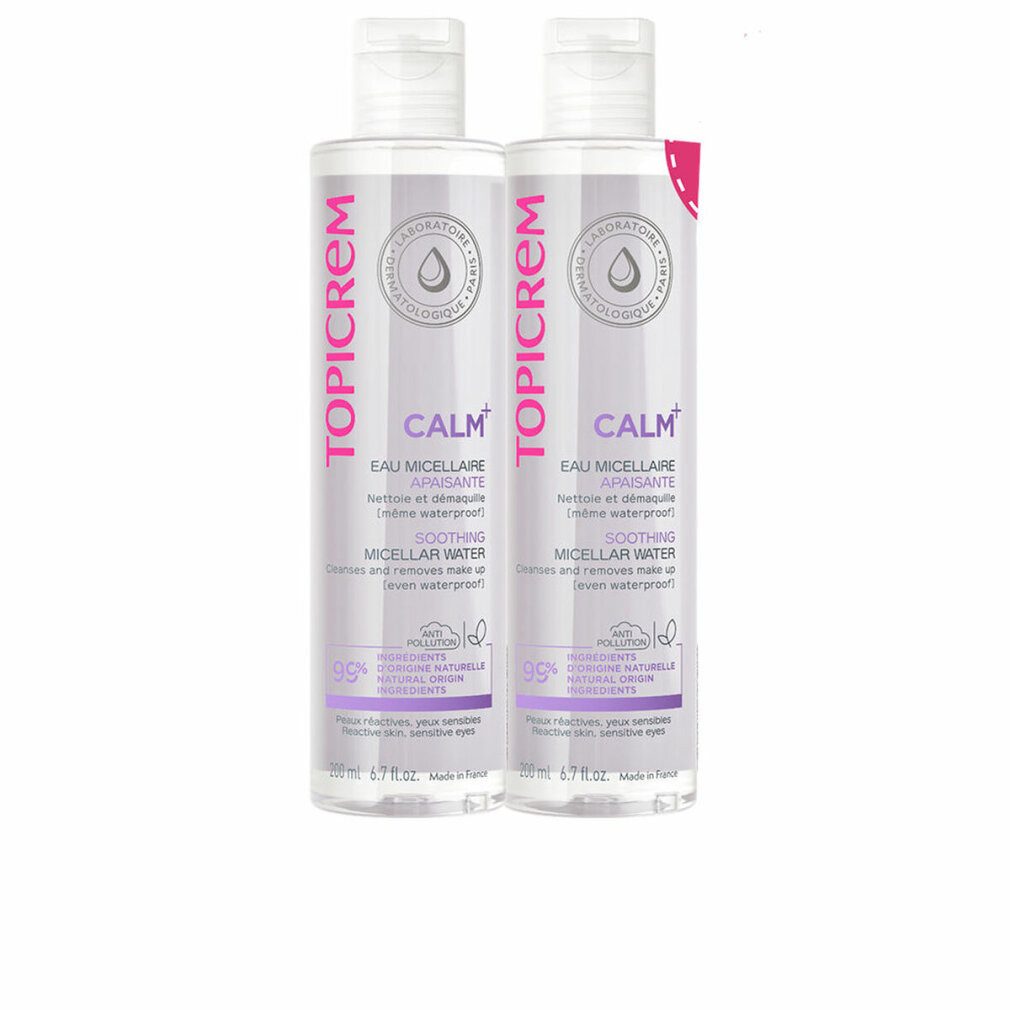 Topicrem Körperpflegemittel CALM+ beruhigende Mizellenwasserpackung 2 x 200 ml
