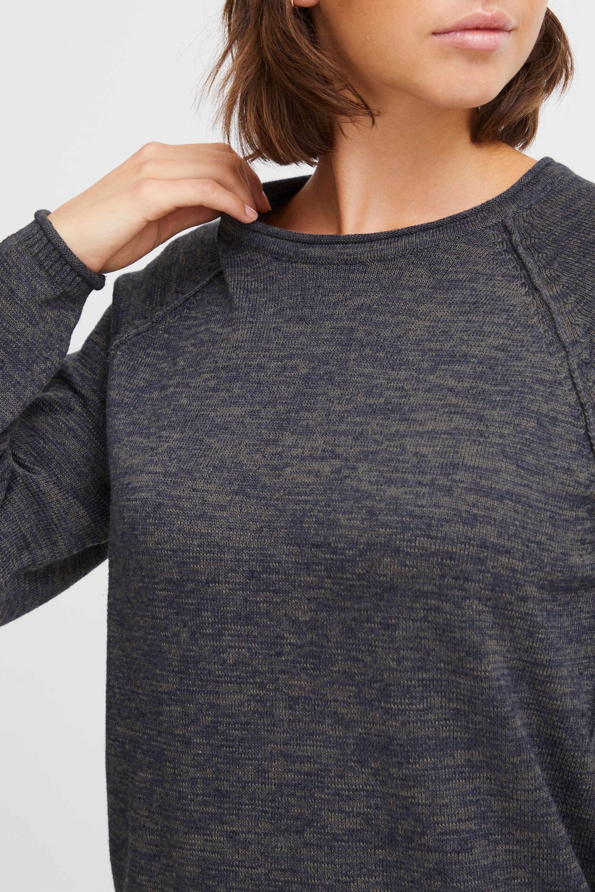 OXMO Strickpullover OXDaniela Oversize-Pullover in Loch-Strick Optik günstig online kaufen