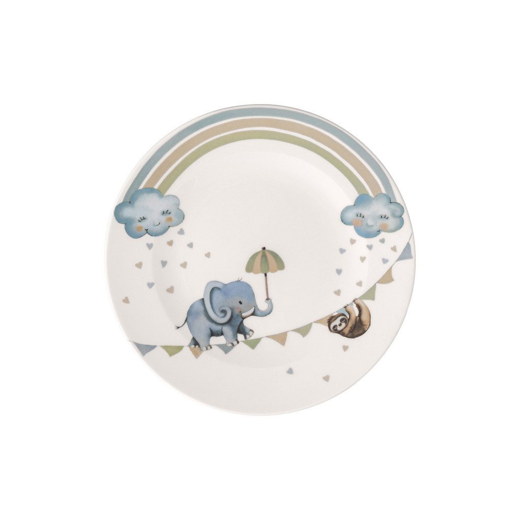 Villeroy & Boch Speiseteller Walk like an Elephant Kinderteller, (1 St)