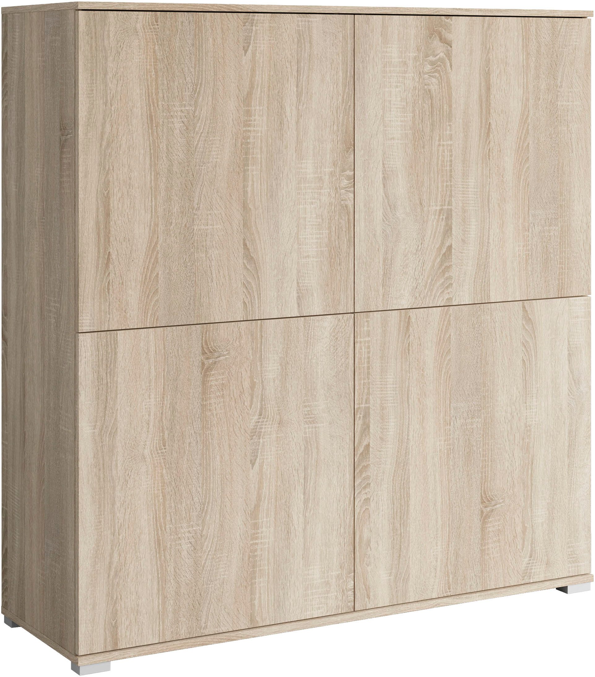 OTTO home PC-Schrank Kenia, Sekretär, Home Office (1 St), Mit Push-to-open, Tastaturauszug und praktischem Stauraum