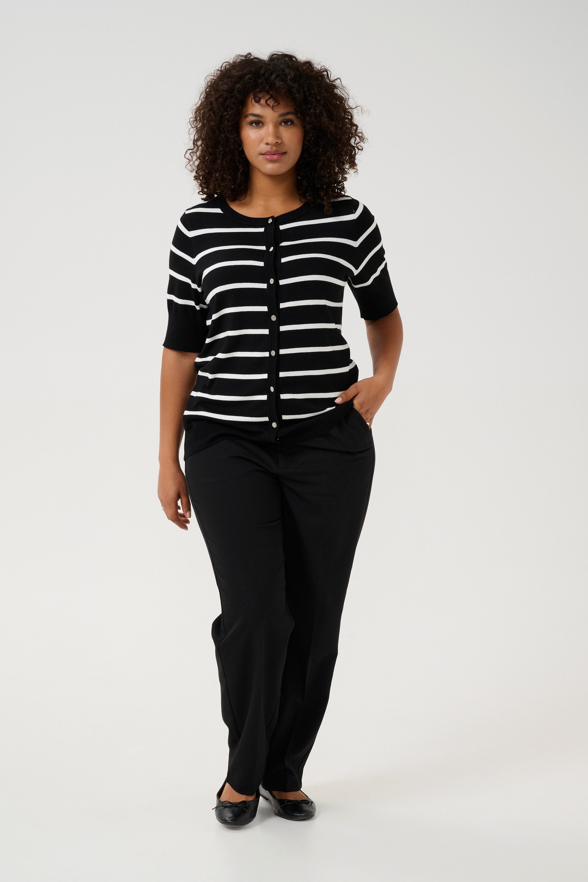 KAFFE Curve Cardigan Strickjacke KClizzy Große Größen