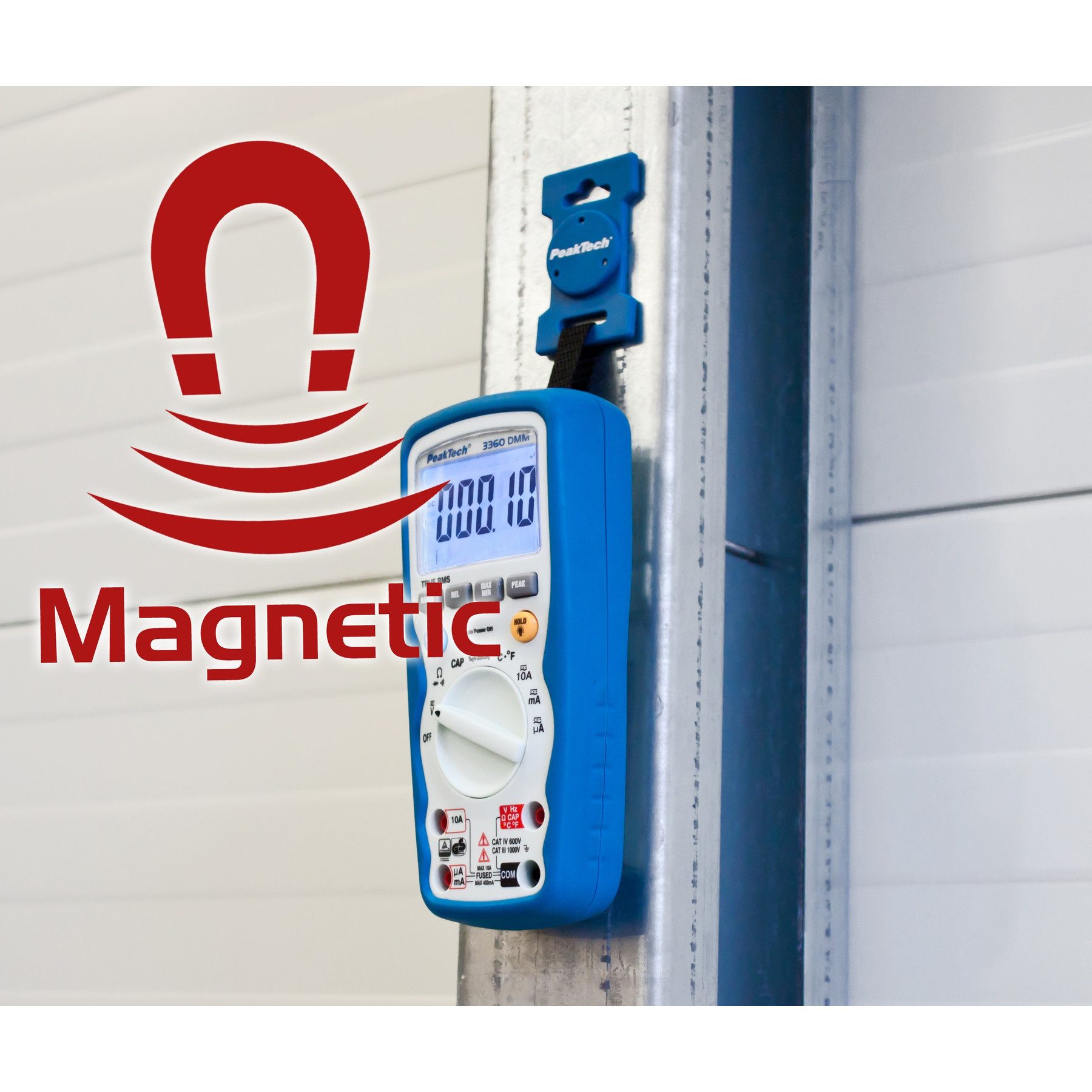 PeakTech Magnethalter PEAKTECH Magnethalterung, P 7100, für Messgeräte