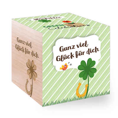 Feel Green Blumenerde Green Celebrations, Glücksklee «Ganz Viel Glück Für Dich», (1-St)