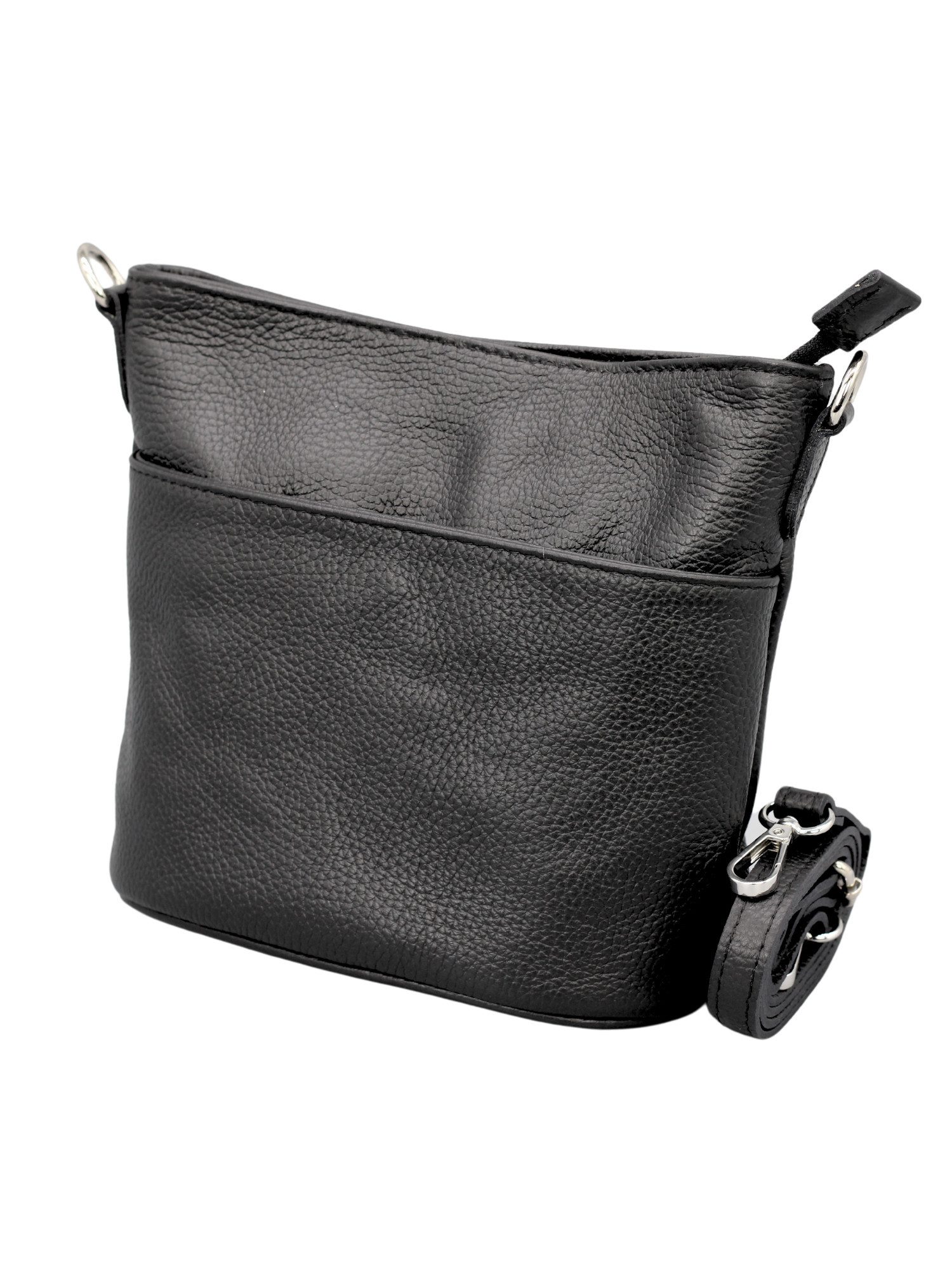 Adel Bags Schultertasche LINA Umhängetasche für Damen, Schultertasche Echtleder Gürteltasche