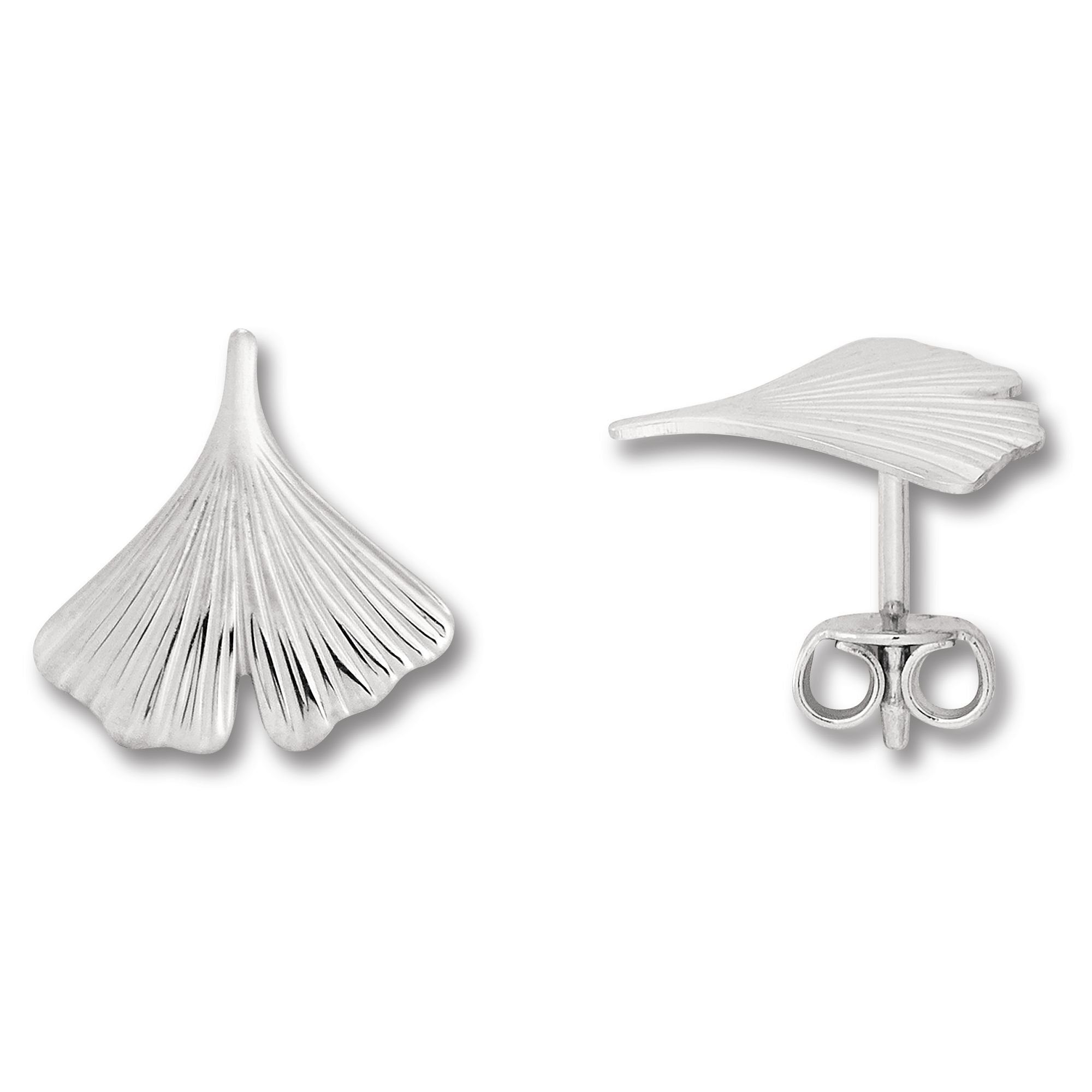 ONE ELEMENT Paar Ohrhänger Ginkgoblatt Ohrringe günstig online kaufen