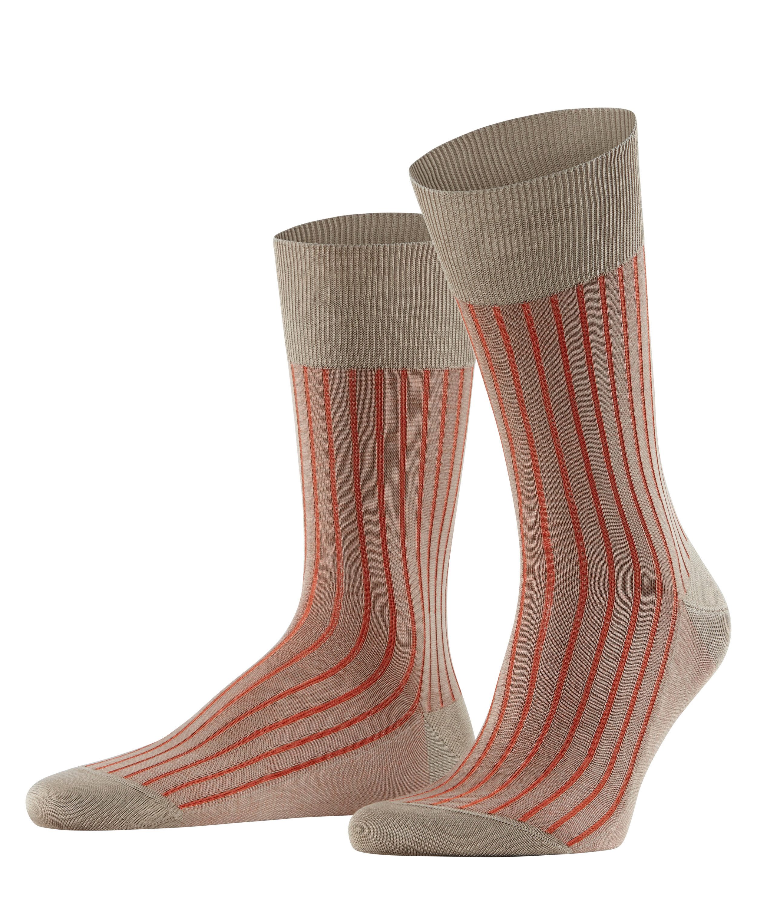 FALKE Socken Shadow Socken Zweifarbeneffekt durch Rippstruktur (1-Paar) Zweifarbeneffekt durch Rippstruktur