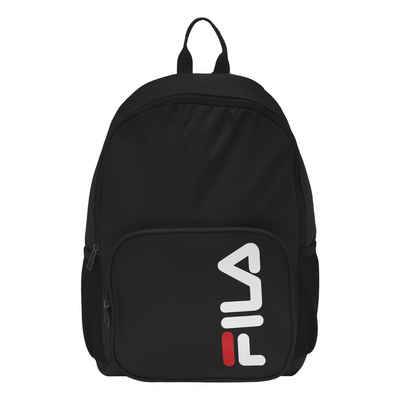Fila Rucksack Fulda Backpack Squared Pocket, mit großem Marken-Logo-Aufdruck