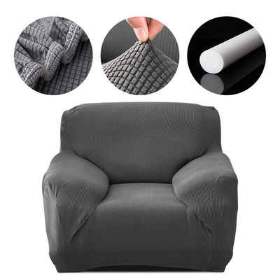 Sofahusse »Super Stretch Sofabezug Universal Couchbezug«, 7Magic, Elastische Jacquard Armlehnen Sofa Hussen (1/2/3/4 Sitzer)