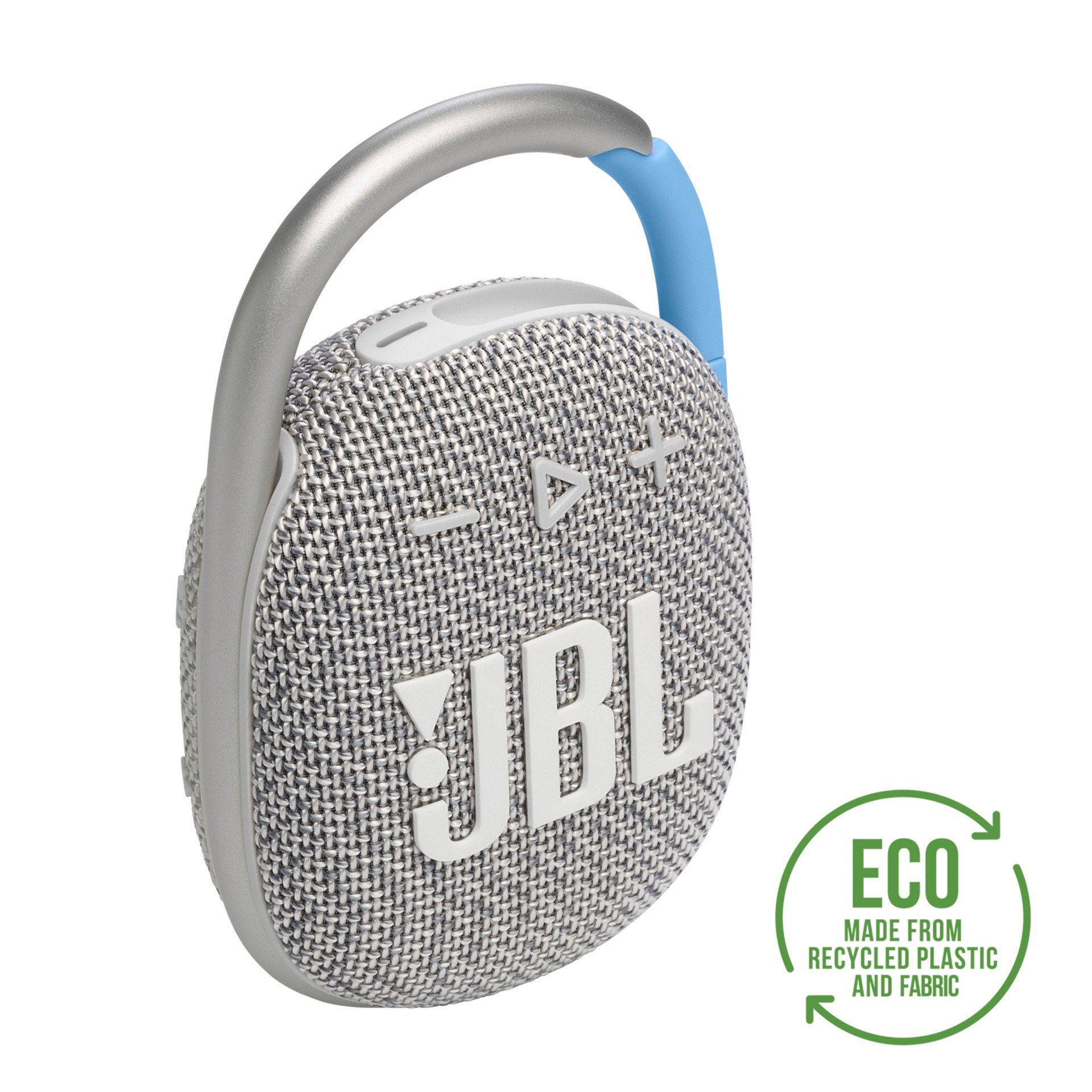 Fachvertrieb JBL Clip 4 ECO (Bluetooth, Bluetooth-Lautsprecher Weiß 5 W)