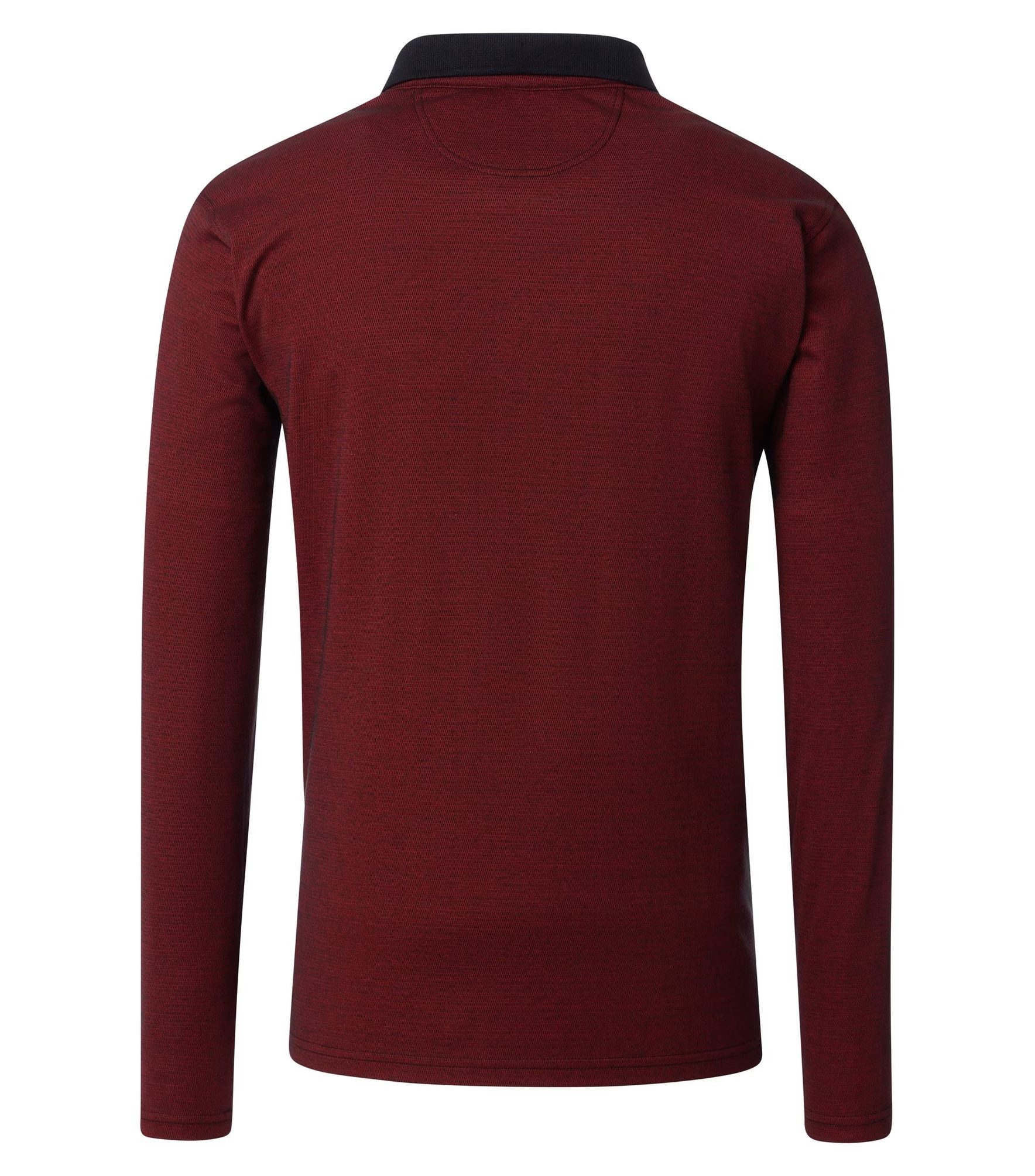 CASAMODA Langarm-Poloshirt "CASAMODA Polo-Shirt Langarm gestreift" günstig online kaufen
