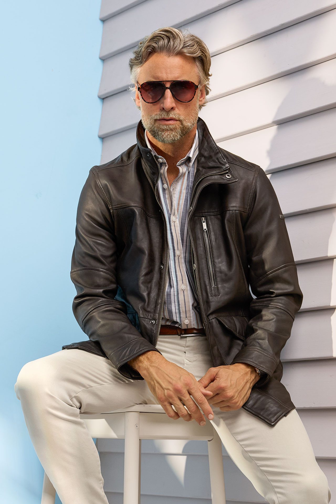 bugatti Lederjacke