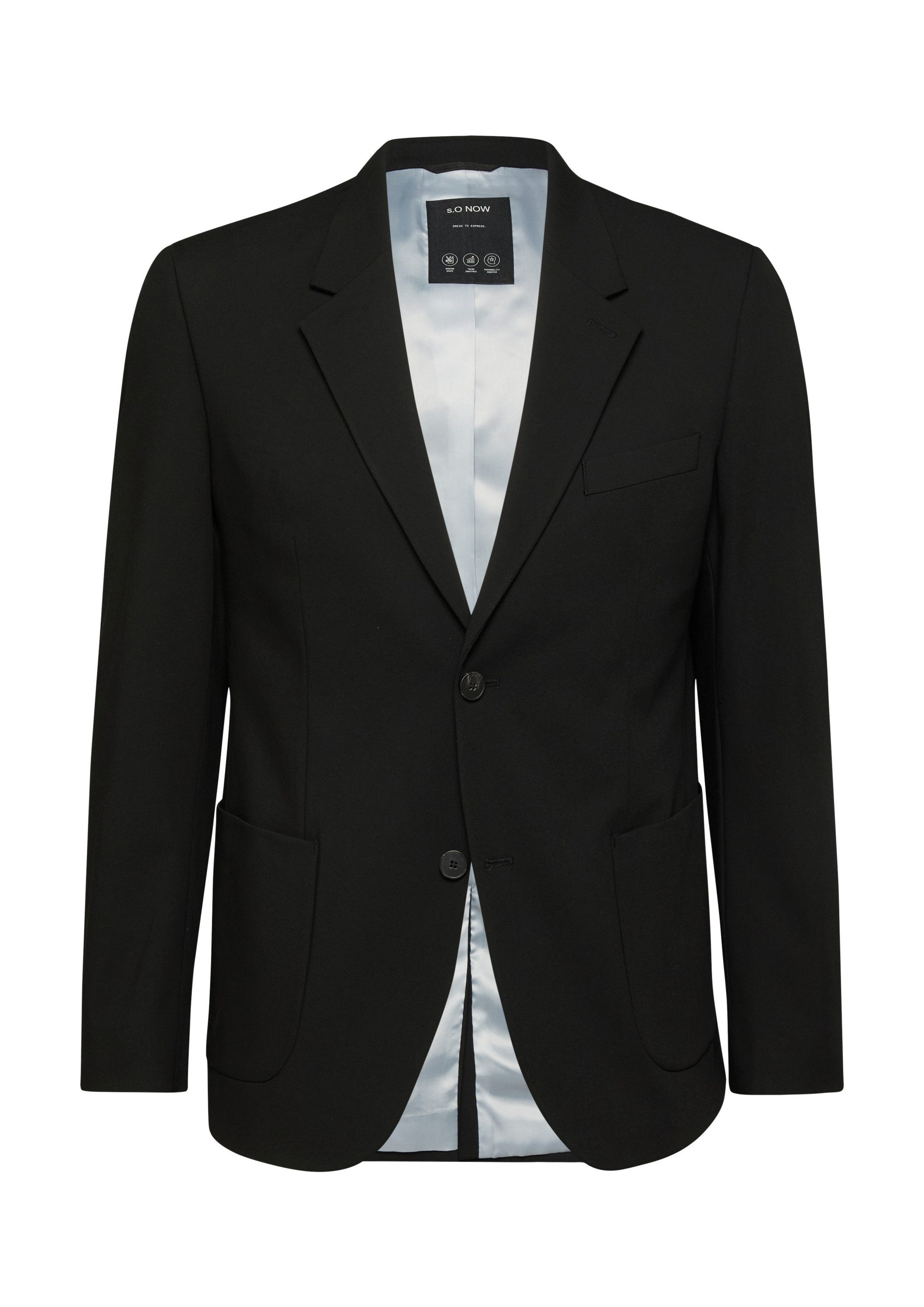 s.Oliver Sakko Indoor-Sakko s.O NOW: Lässiges Sakko aus Stretch-Twill