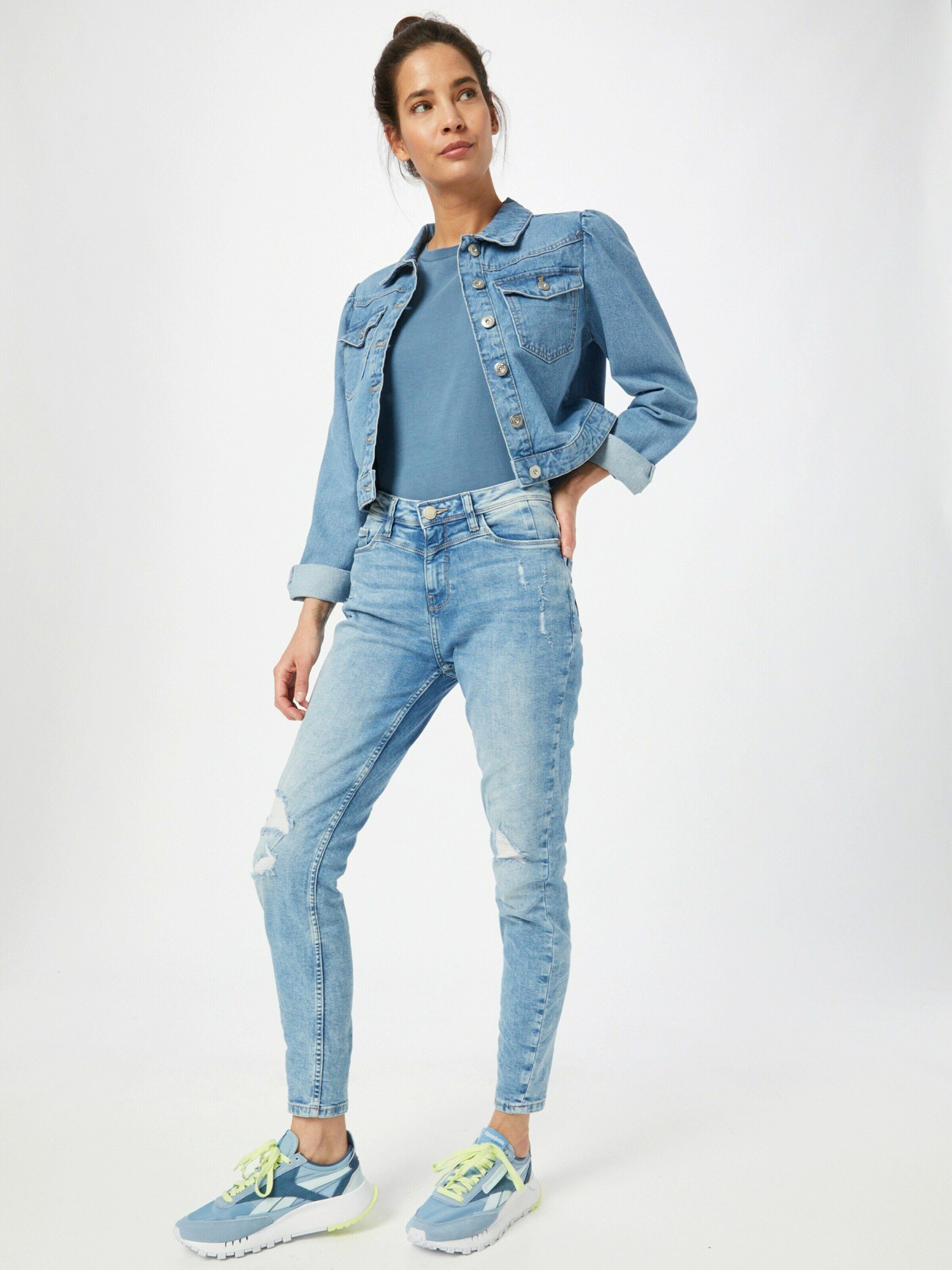 (1-tlg) Detail Skinny-fit-Jeans Weiteres SUBLEVEL