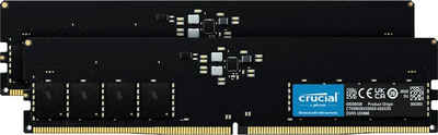 Crucial 32GB Kit (2 x 16GB) DDR5-5600 UDIMM Arbeitsspeicher