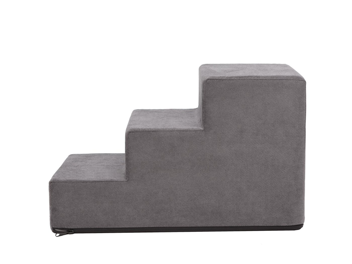 Thumbnail - Bjird Haustiertreppe Savoy 50x30 cm, 60x40 cm (3 - 4 Stufen), Bezug abnehmbar und waschbar, Antirutsch