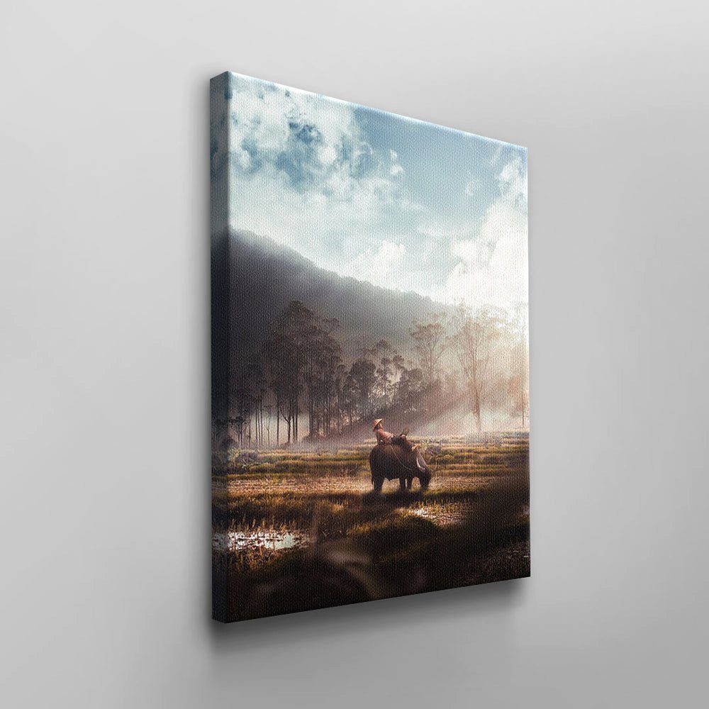 DOTCOM Moderne Leinwandbild, DOTCOMCANVAS® CANVAS weißer Rahmen von Wandbilder