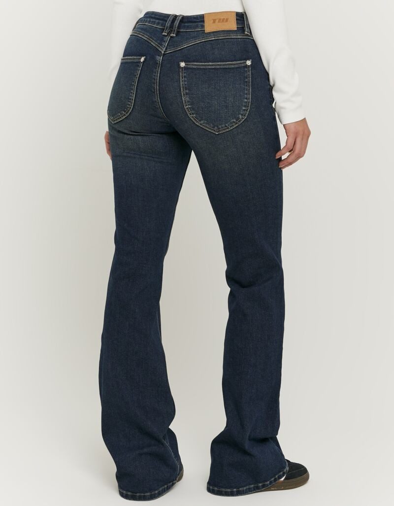 Tally Weijl Bootcut-Jeans SPADESASSY2 Baumwollmischung, Low Waist