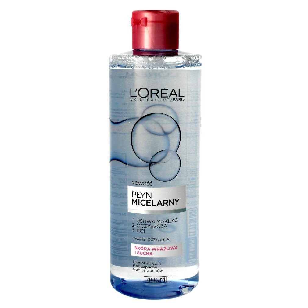 L'Oreal Deutschland Gesichtswasser Haut Expert Mizellenwasser für empfindliche und trockene Haut