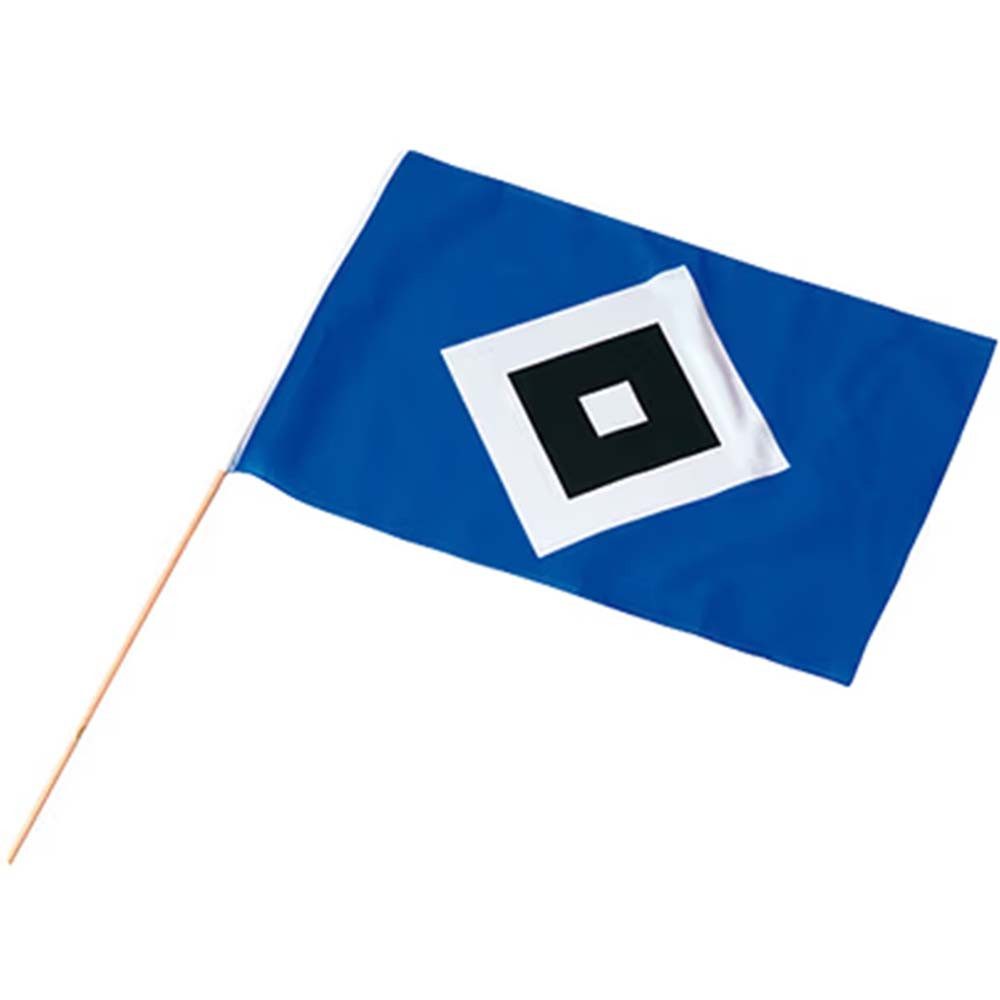 Fahne HSV Stockfahne HSV Logo 45 x 30