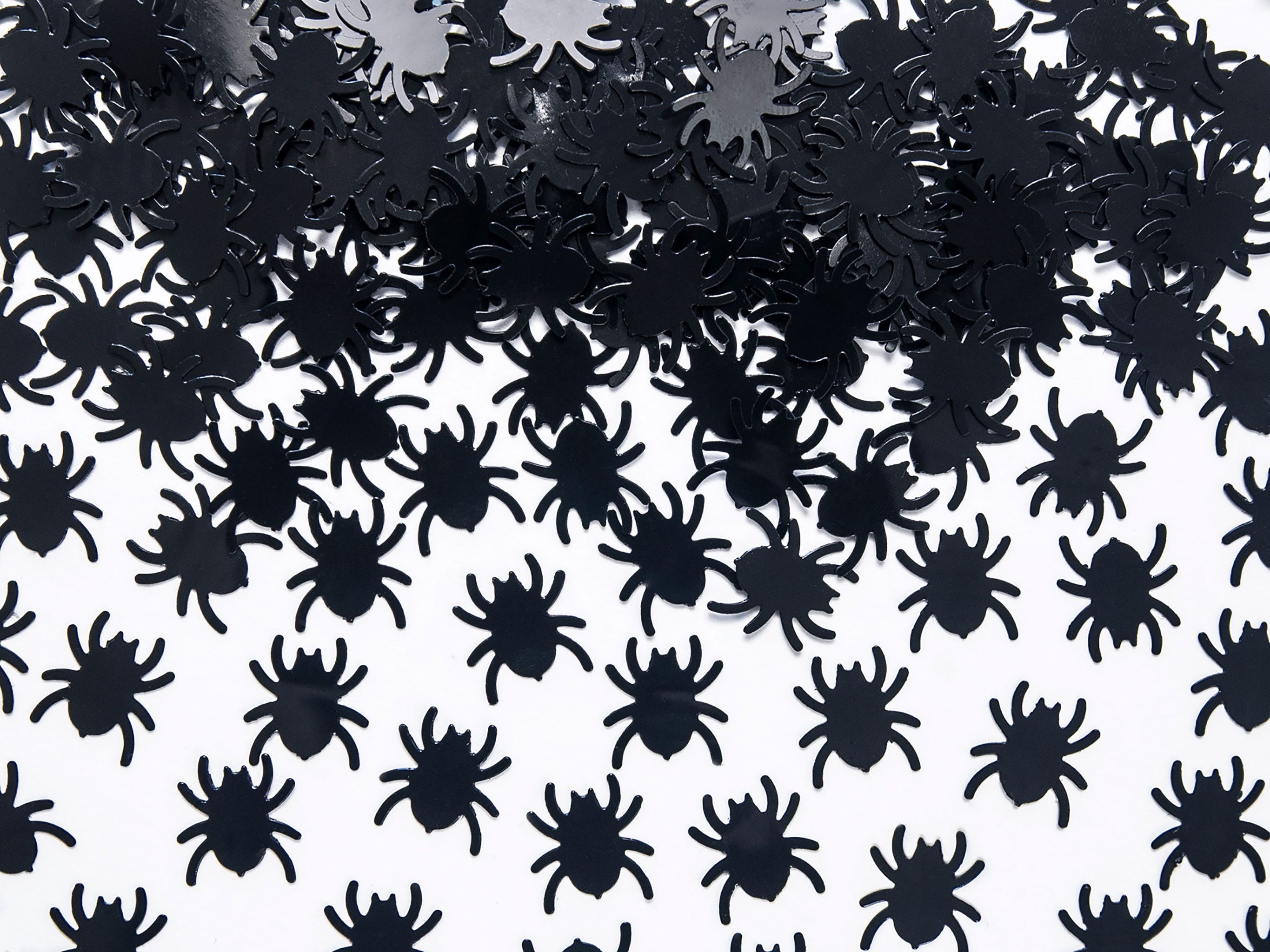 partydeco Streudeko, Konfetti Spinnen ca.15g Tischkonfetti Schwarz