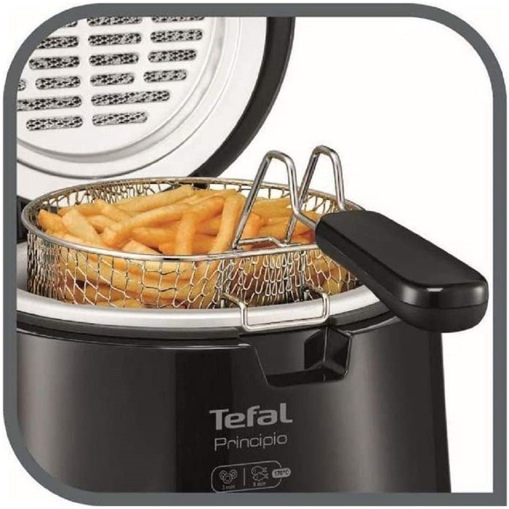 W, 1000 l, 1,2 Principio Thermostat herausnehmbarer spülmaschinengeeignet, l Tefal 1,2 Tefal Behälter, Ölfritteuse Heißluftfritteuse mit Behältervolumen: