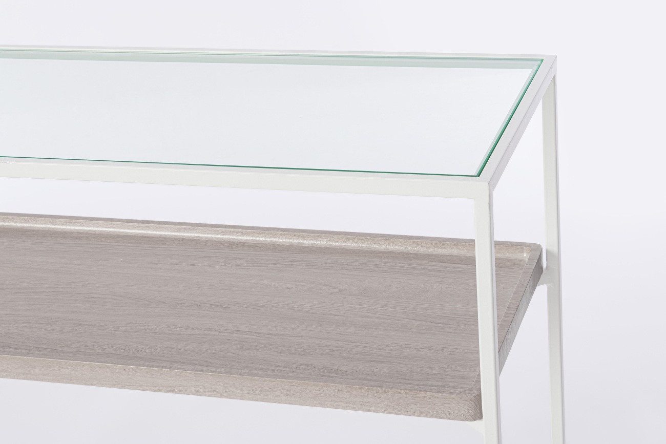 Feeling4Home Konsole Laurel aus Metall, 120 cm