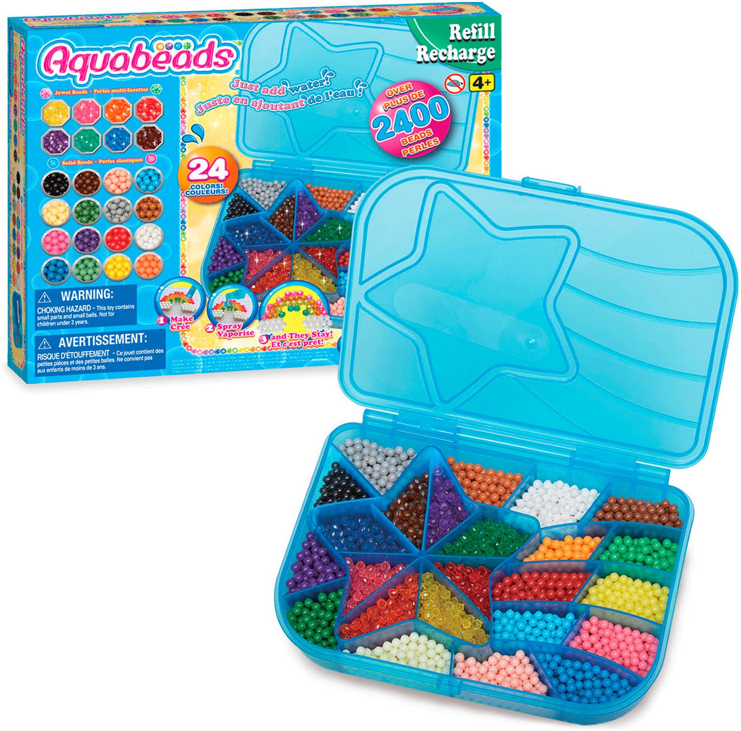 Aquabeads Kreativset Maxi Nachfüllbox