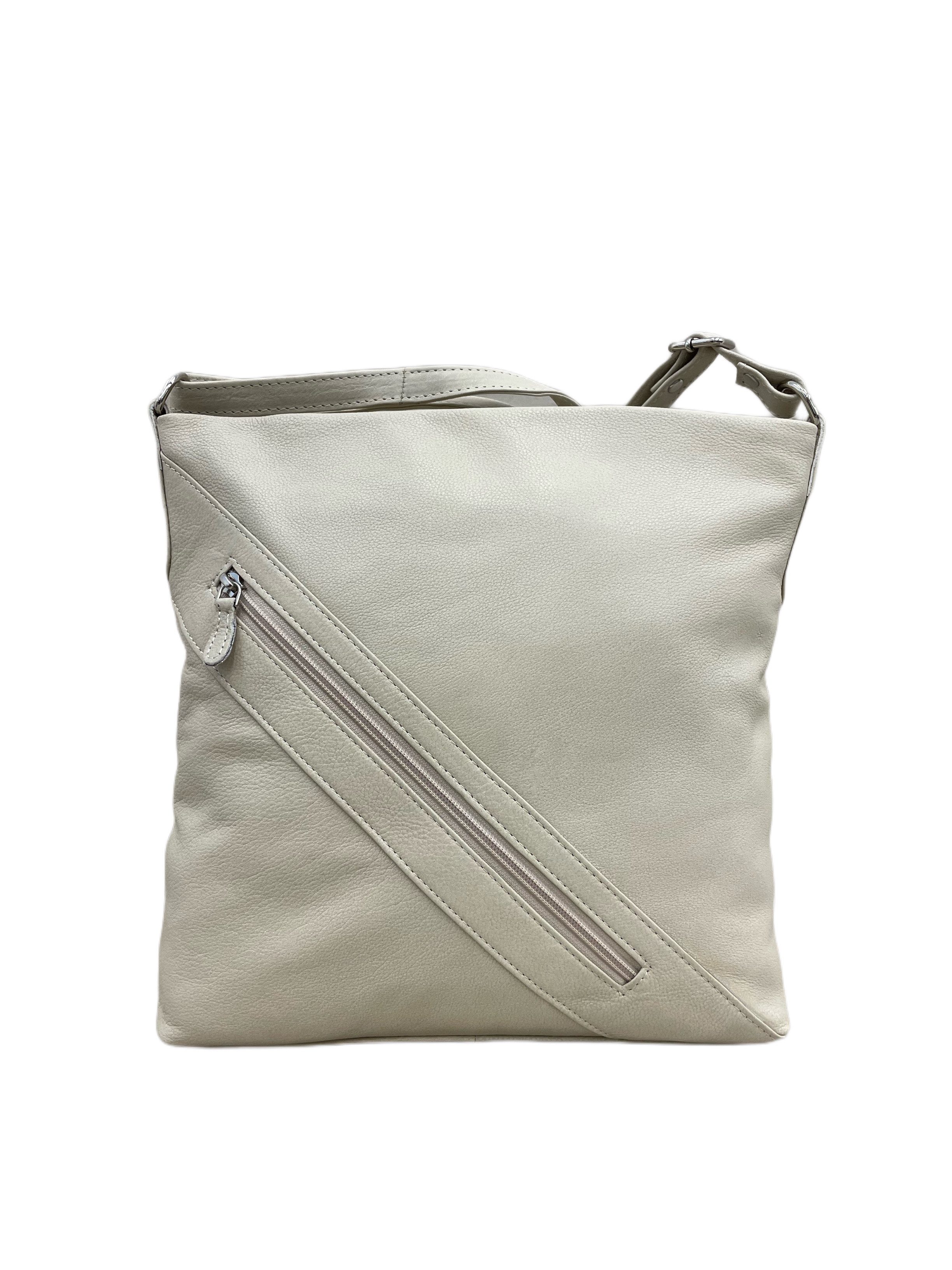 Cinino Handtasche C6065, Damen-Ledertasche C6065–Umhängetasche mit intelligenter Aufteilung