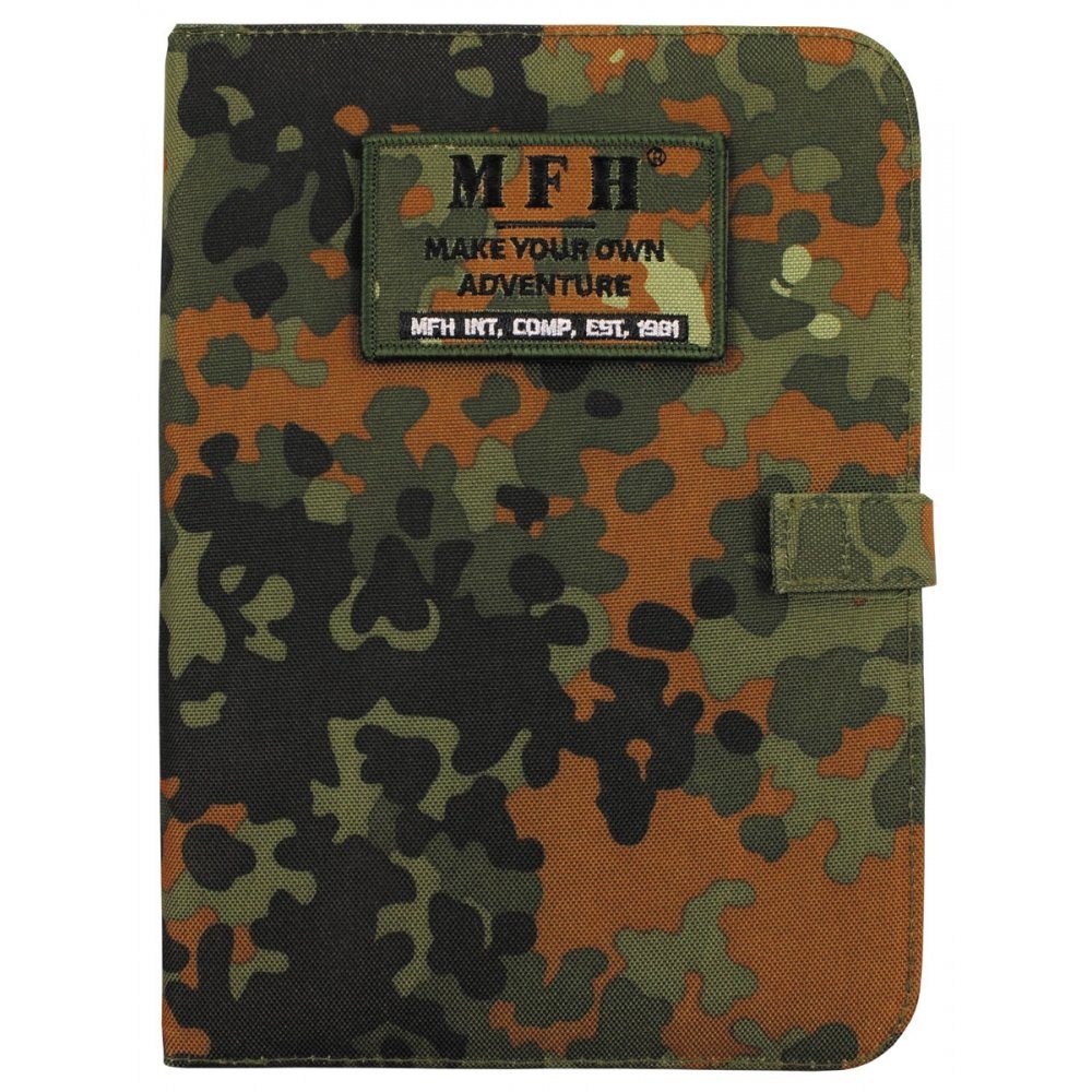 Terminplaner Terminplaner, A5, flecktarn, Ringbuchhalterung, Blätter