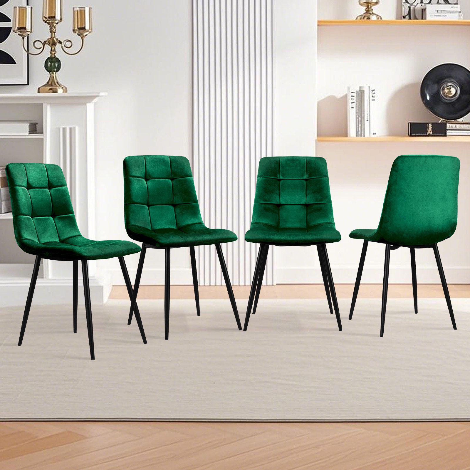 HOMELUX 4-Fußstuhl Esszimmerstühle Küchenstuhl 4er Set günstig online kaufen