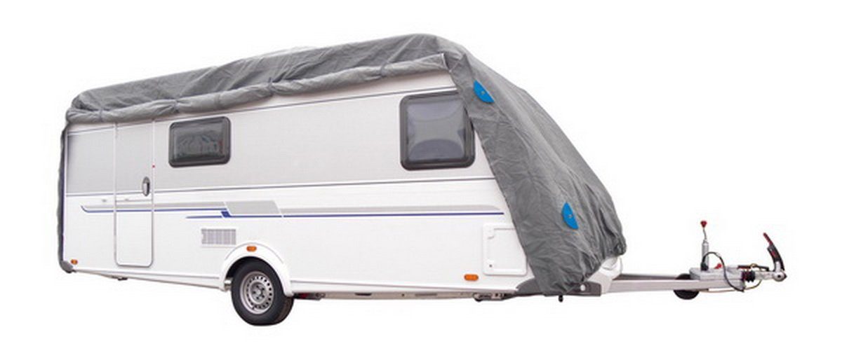 Jürgen Westerholt GmbH Wohnwagenschutzhülle Wohnwagenschutzhaube, inklusive Aufbewahrungstasche, 100 % Polyamid